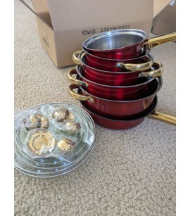 12-Piece Outdoor Camping Cookware Set. 3120 Sets. EXW Los Angeles